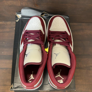Jordan 1 Low White Bordeaux - Image 5
