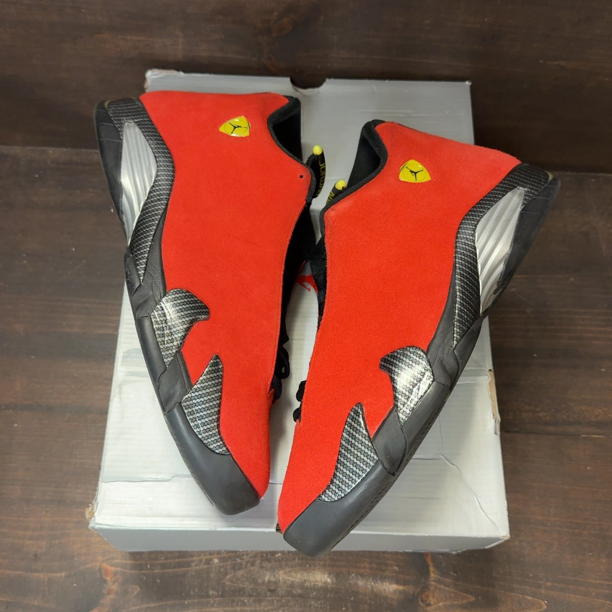 Jordan 14 Retro Ferrari (2025) Size 13 (Pre-Owned) - back