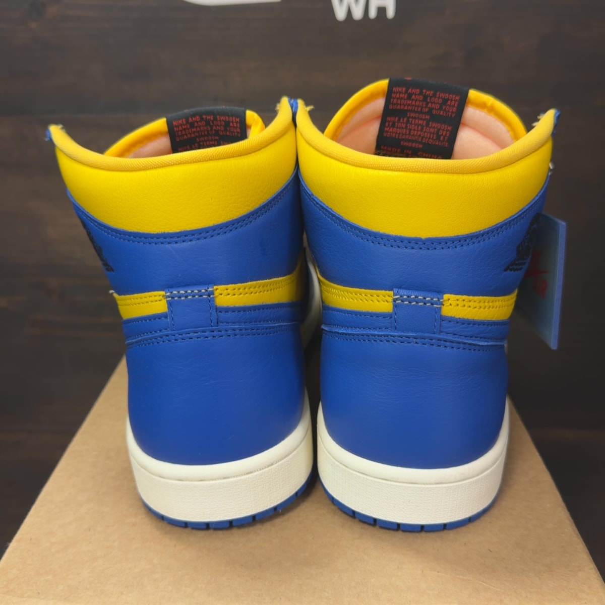 Jordan 1 Retro High OG Reverse Laney (Women's) Size 11W - Image 4