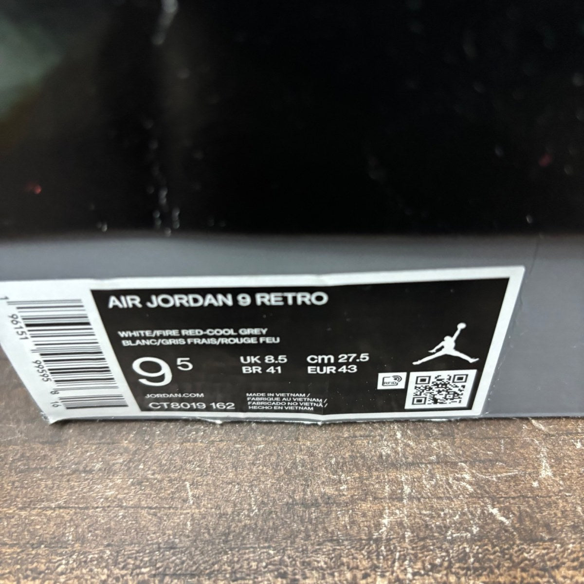 Jordan 9 Retro Fire Red - Image 7