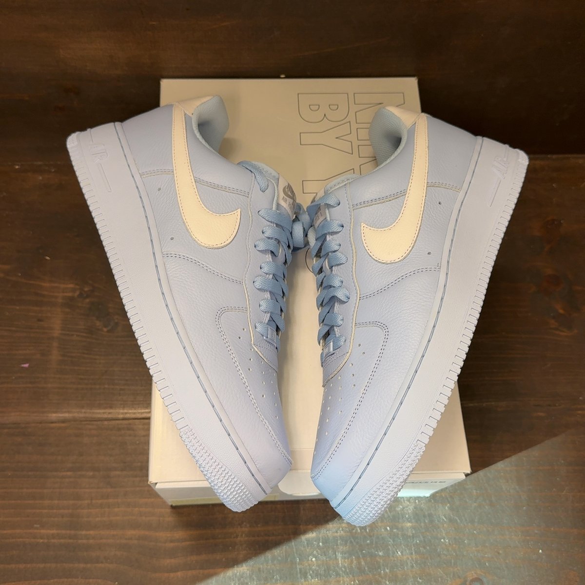 Nike Air Force 1 Low By You 'Canvas, Leather, & Satin Option' Size 12 - back
