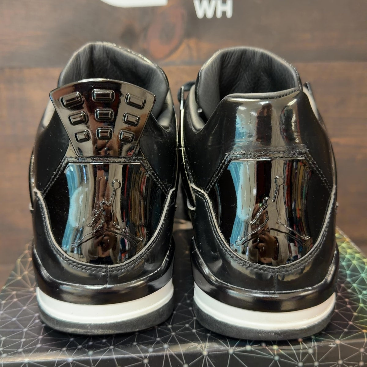 Jordan 4 Retro 11Lab4 Black - Image 4