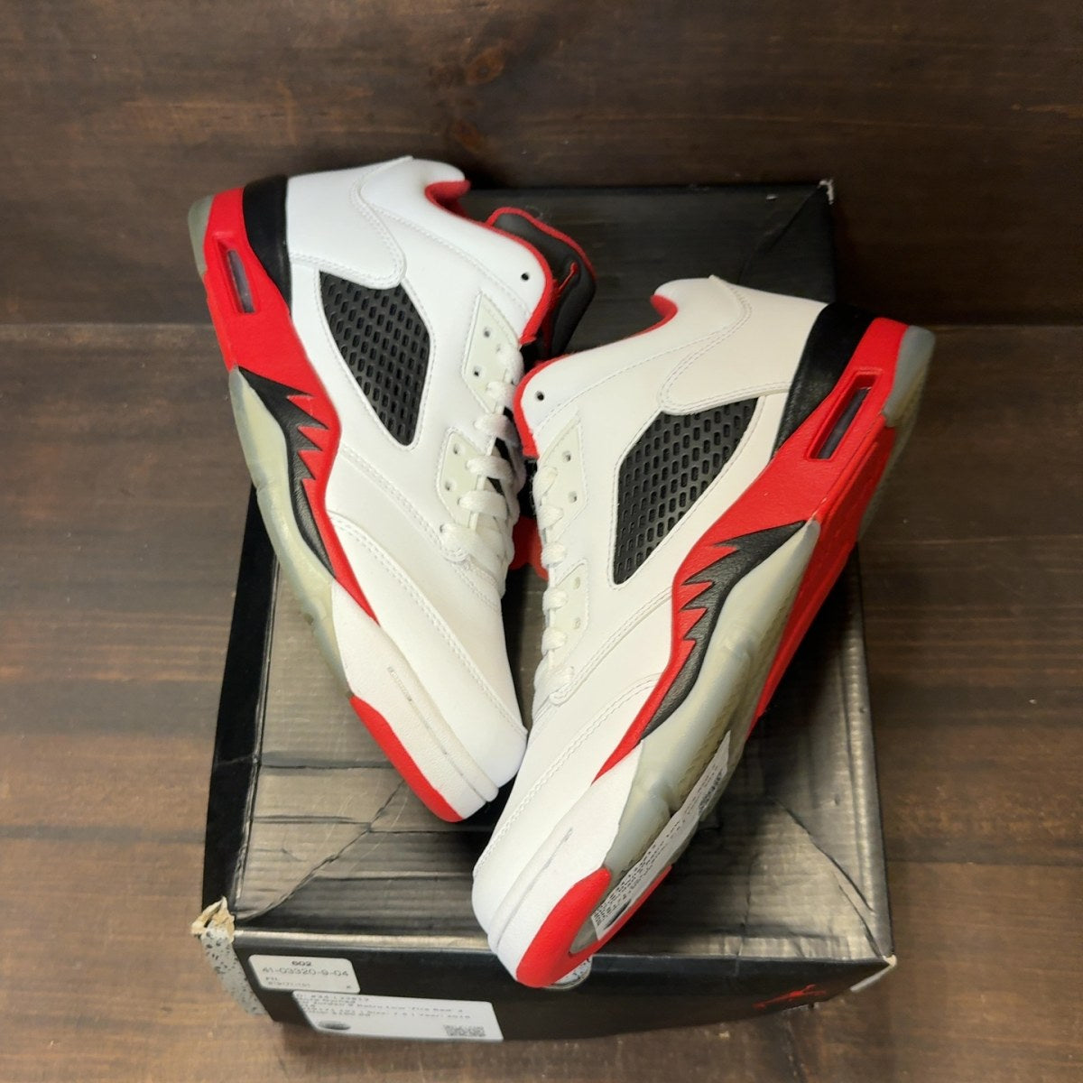 Jordan 5 Retro Low Fire Red - Image 2