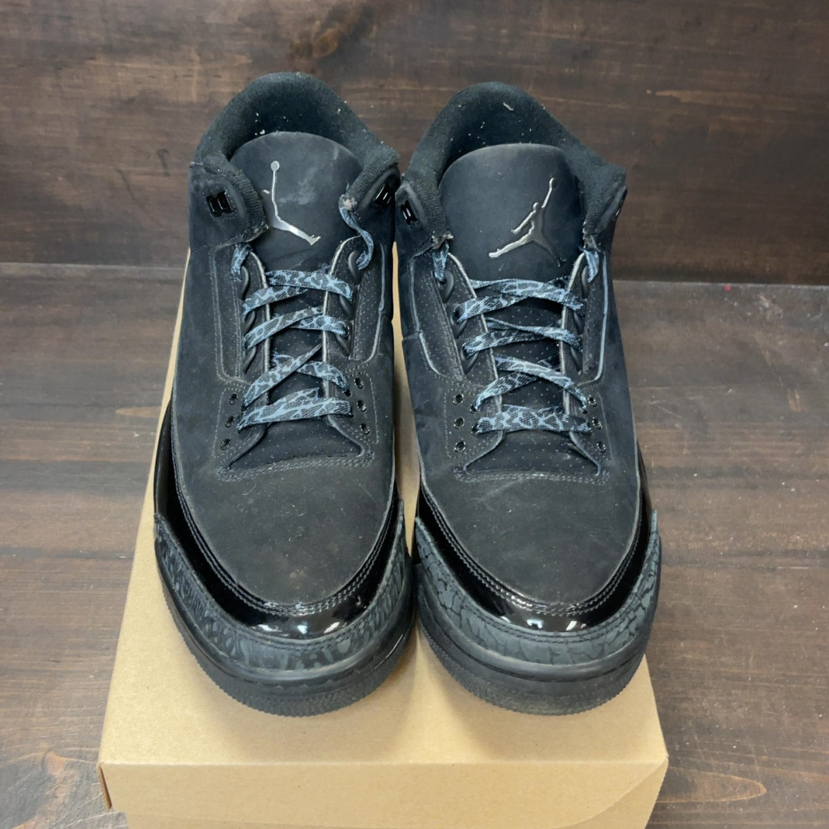 Jordan 3 Retro Black Cat (2025) Size 12.5 (Pre-Owned) - Image 3