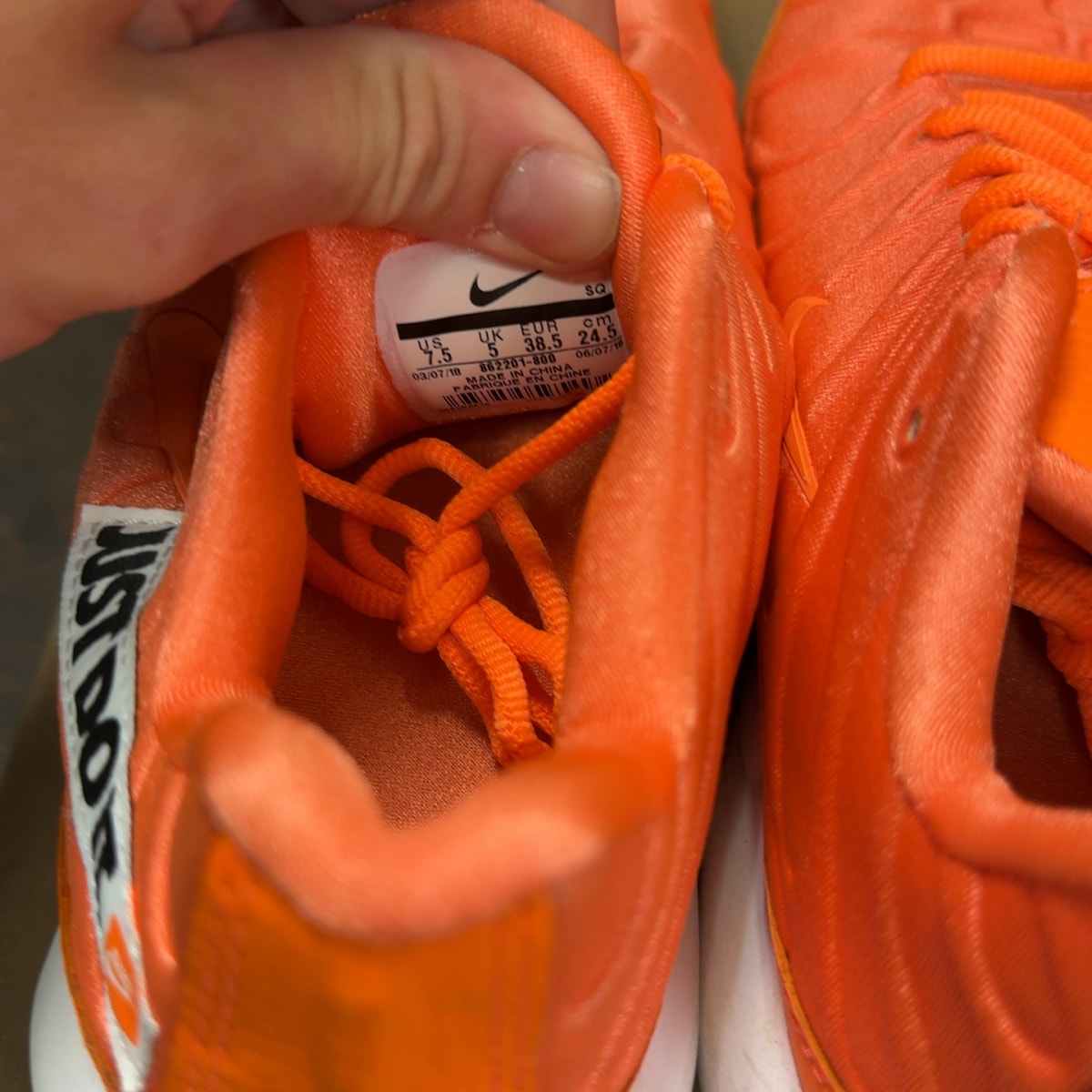 Nike Air Max Plus Just Do It Pack Orange (Women's) Size 7.5W (Pre-Owned) - Image 7