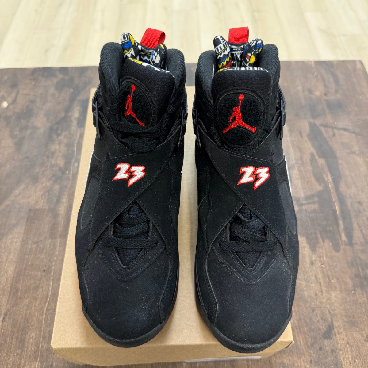 Jordan 8 Retro Playoffs (2023) Size 8.5 (Pre-Owned) - Image 2
