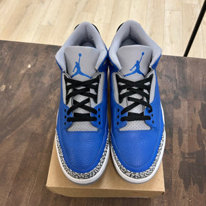 Jordan 3 Retro Varsity Royal Cement Size 13 (Pre-Owned) - Image 2