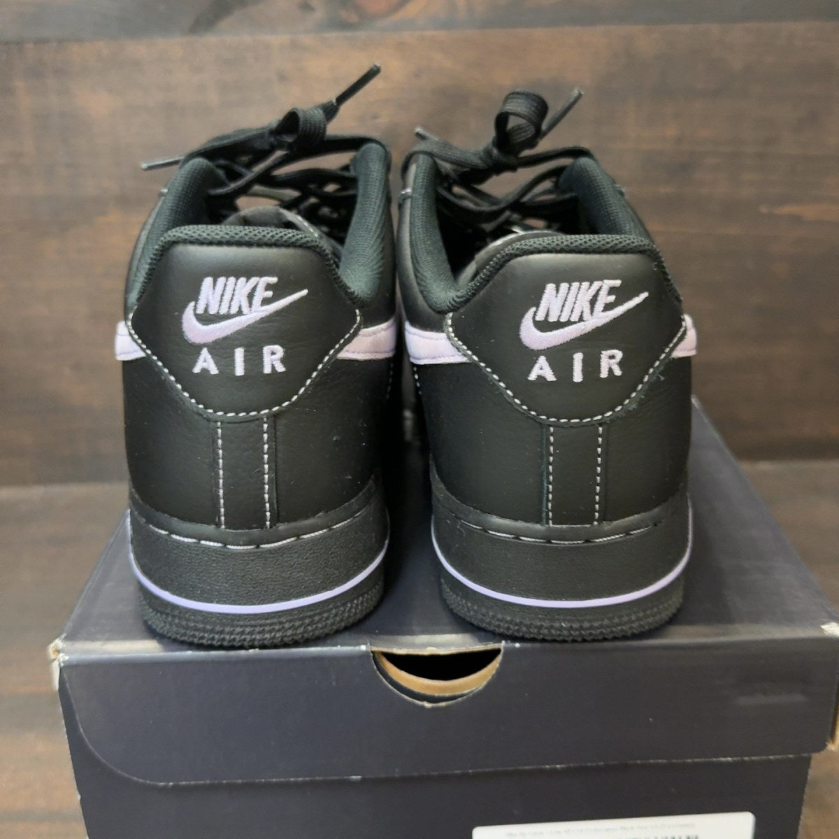 Nike Air Force 1 Low '07 LV8 Hydrangeas Black - Image 4