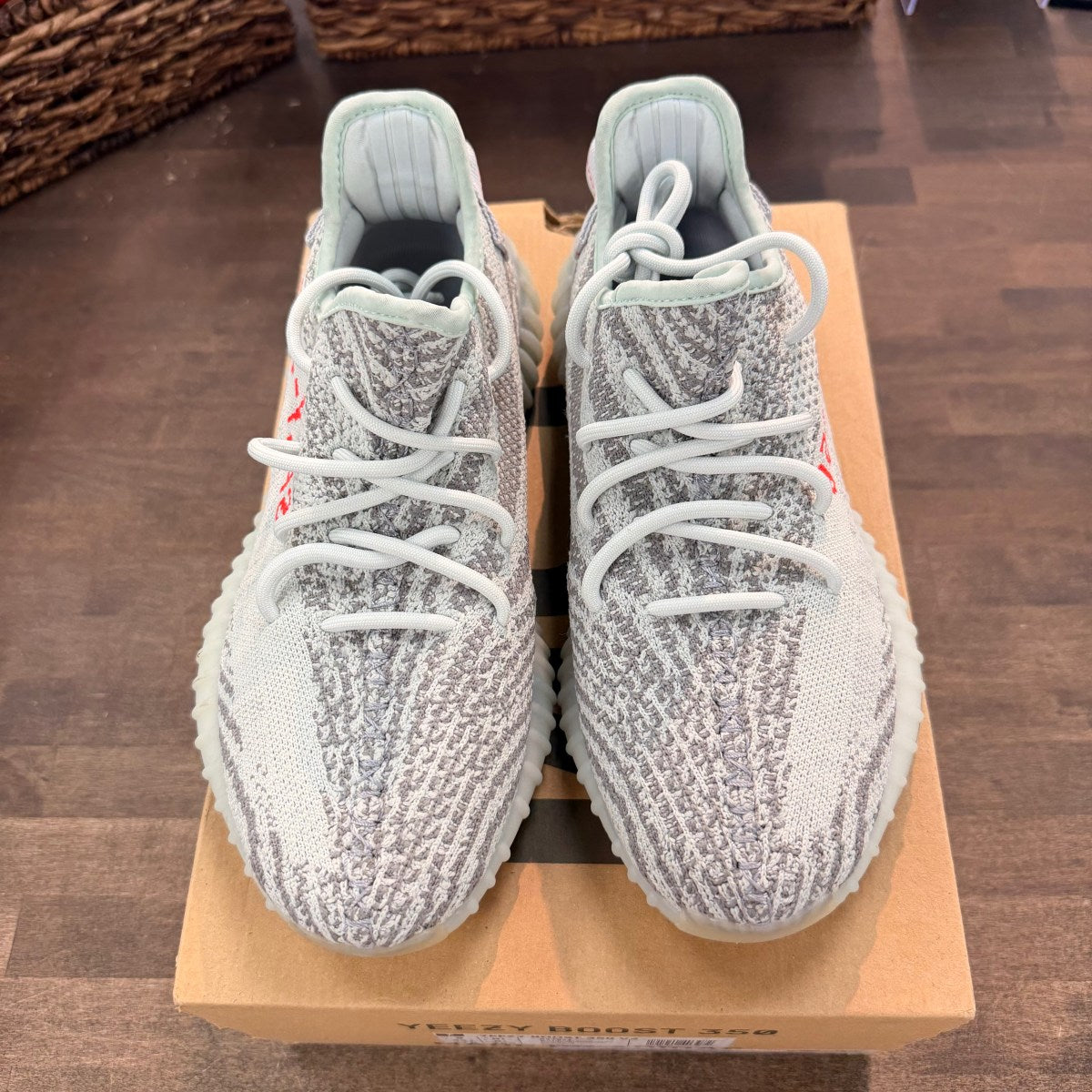adidas Yeezy Boost 350 V2 Blue Tint Size 9 (Pre-Owned) - Image 2