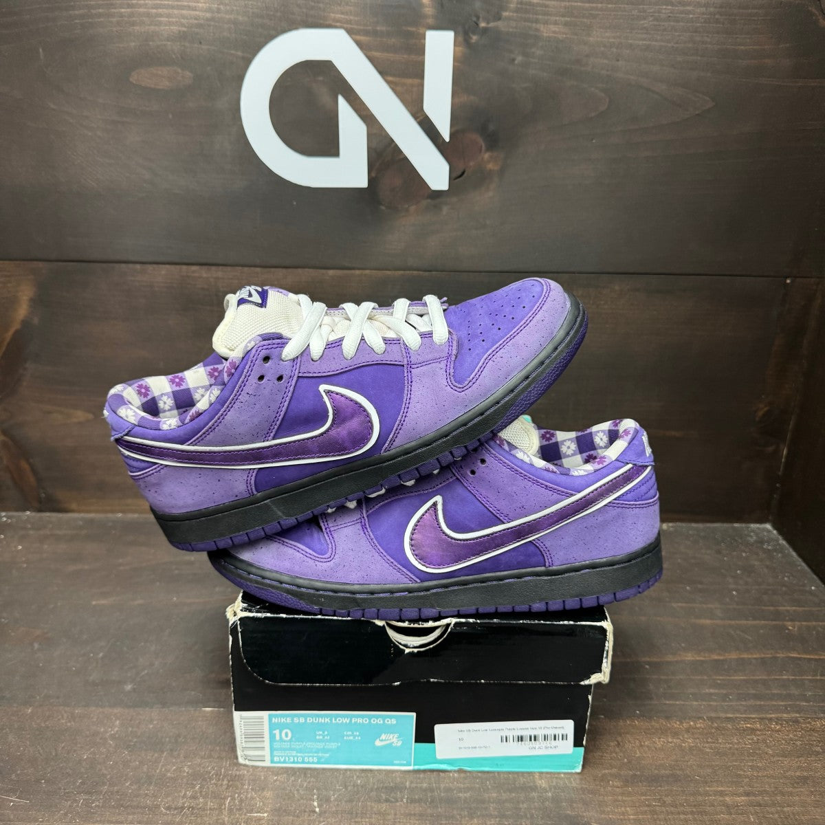 Nike SB Dunk Low Concepts Purple Lobster - Image 1