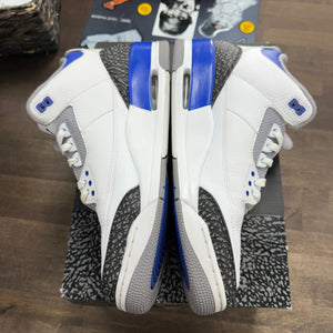 Jordan 3 Retro Racer Blue Size 12 (Pre-Owned) - Image 2