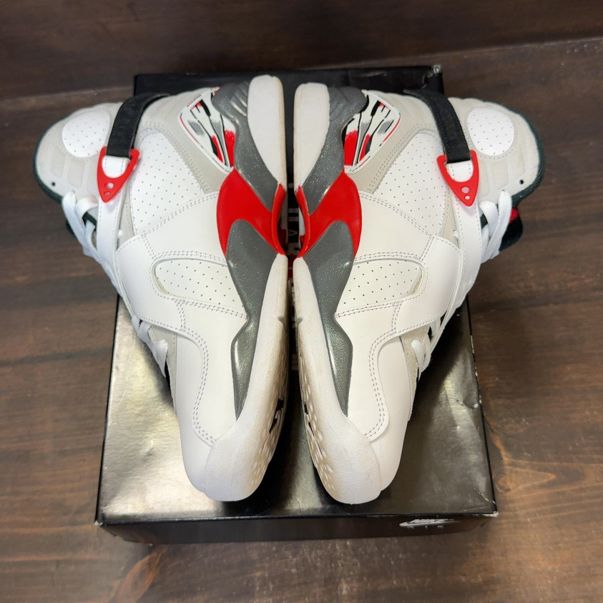 Jordan 8 Retro White True Red (2025) - Image 4