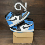 Jordan 1 Retro High OG UNC Toe Size 9.5 (Pre-Owned) - Image 1