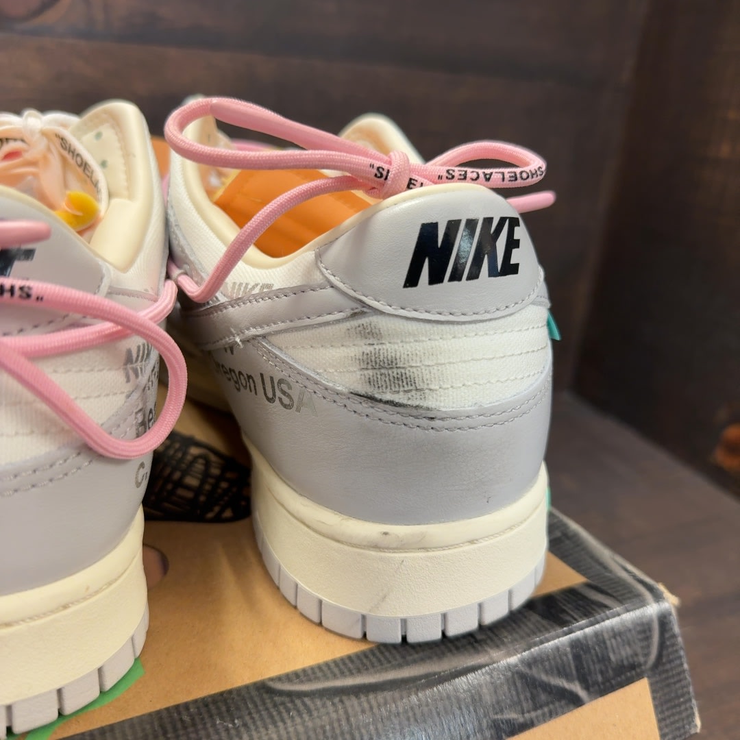 Nike Dunk Low Off-White Lot 9 - Image 6