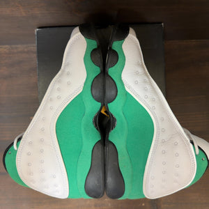 Jordan 13 Retro White Lucky Green (GS) - Image 5