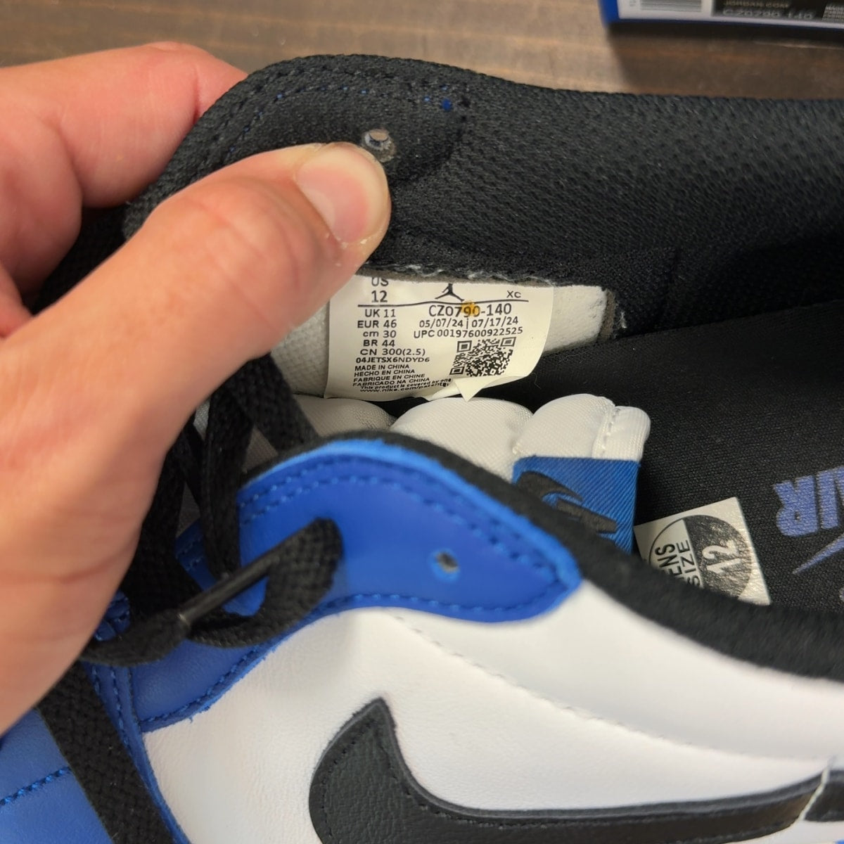Jordan 1 Retro Low OG Game Royal - Image 7