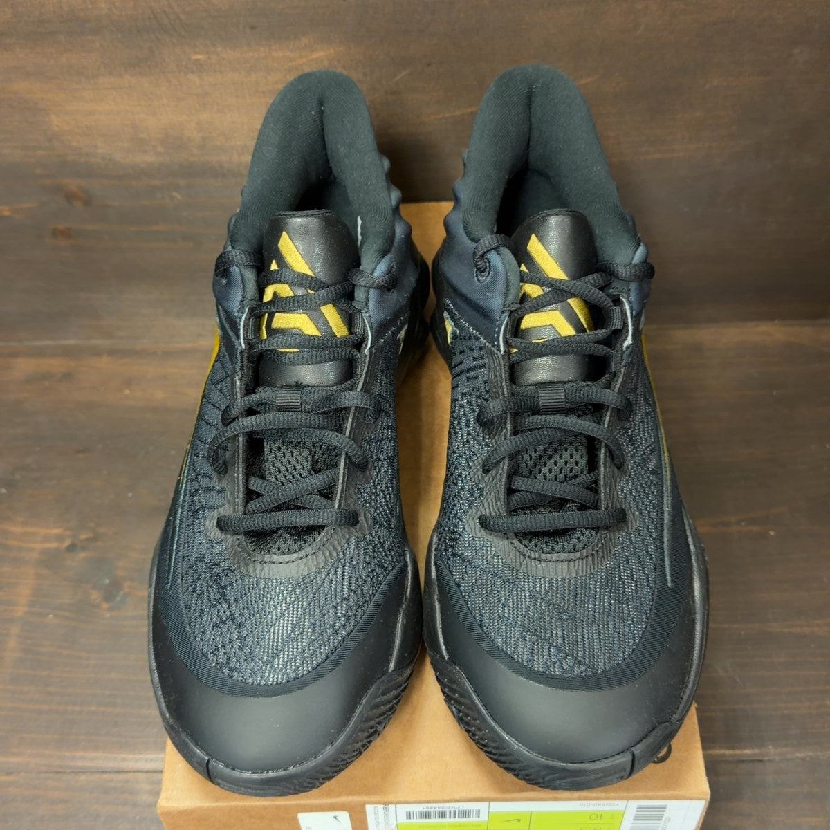 Nike Giannis Immortality 4 Black Metallic Gold - Image 3
