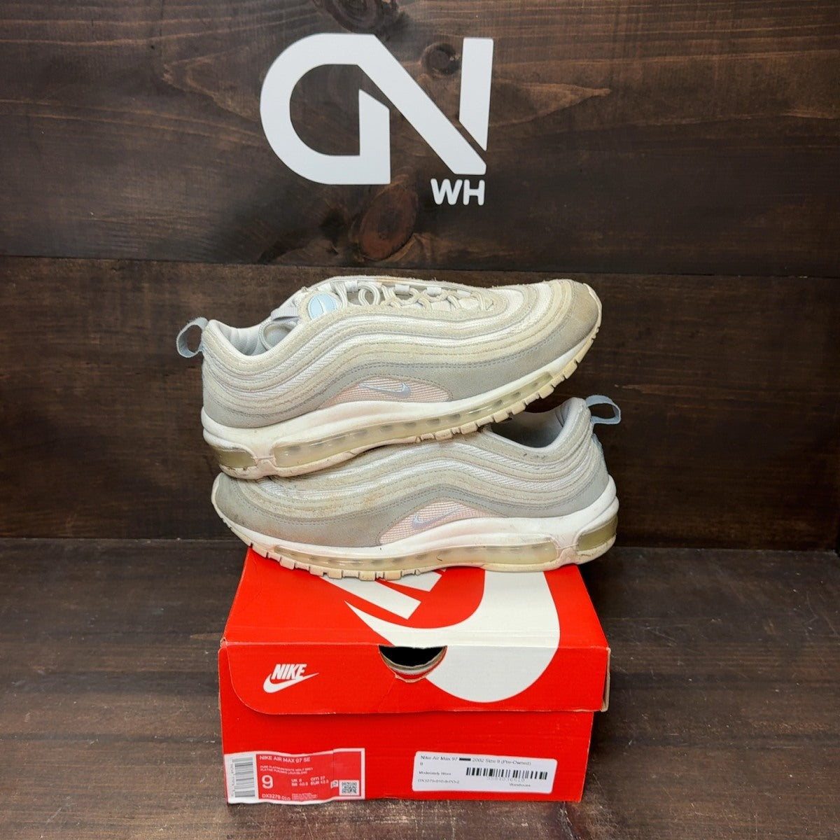 Nike Air Max 97 나이키 2002 Size 9 (Pre-Owned) - front