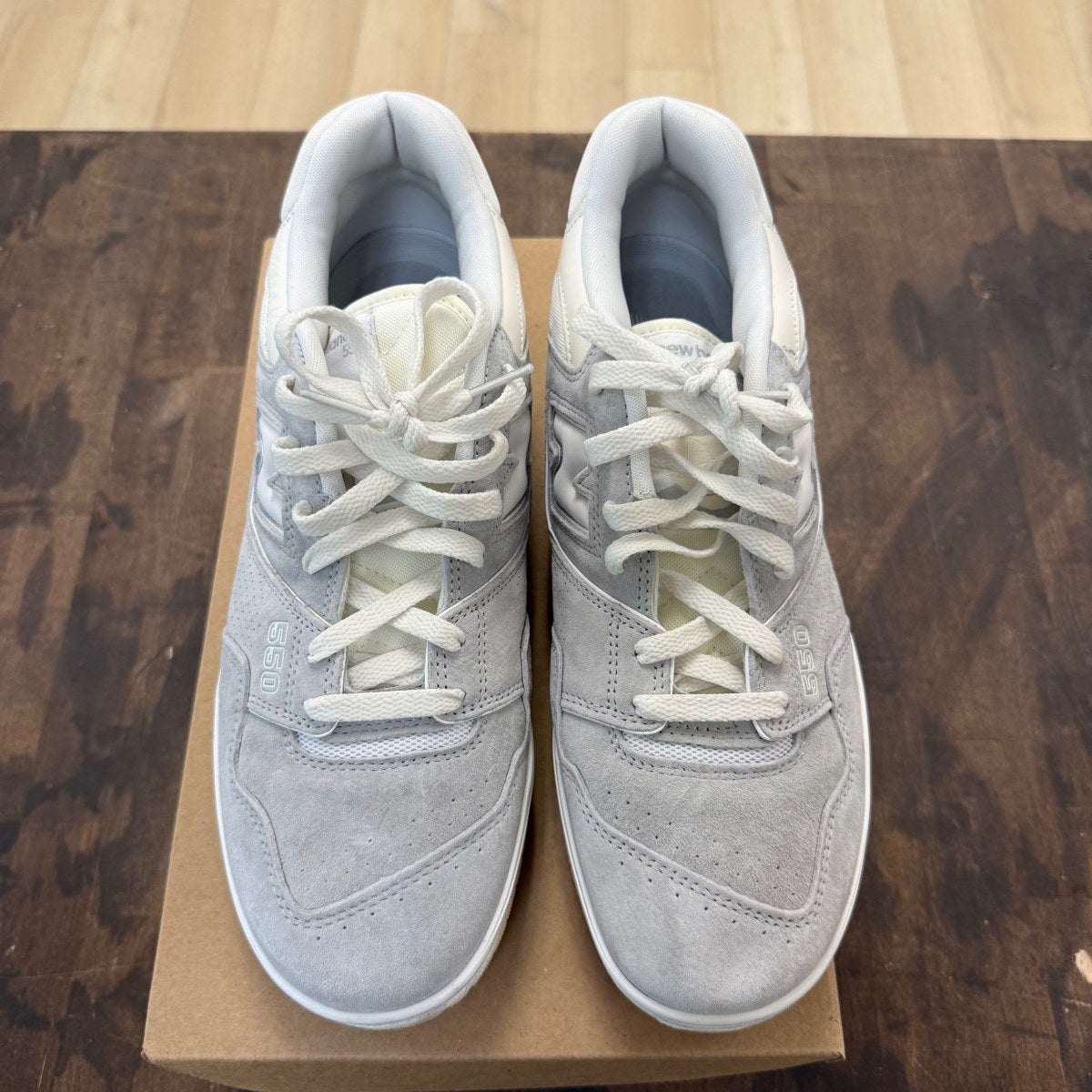 New Balance 550 Aime Leon Dore Grey Suede Size 11.5 (Pre-Owned) - Image 2