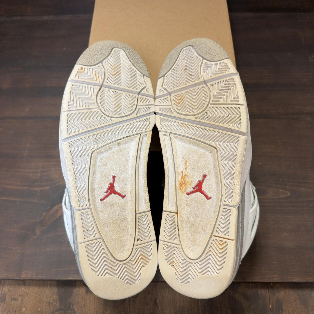 Jordan 4 Retro White Oreo (2021) Size 11.5 (Pre-Owned) - Image 7