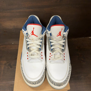 Jordan 3 Retro True Blue (2016) Size 12 (Pre-Owned) - Image 3