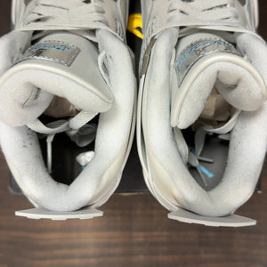 Jordan 4 Retro Photon Dust Blue Chill (GS) Size 6.5Y (Pre-Owned) - aux