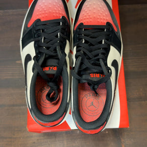 Jordan 1 Retro Low OG PSG Paris Saint-Germain Size 9 (Pre-Owned) - Image 5