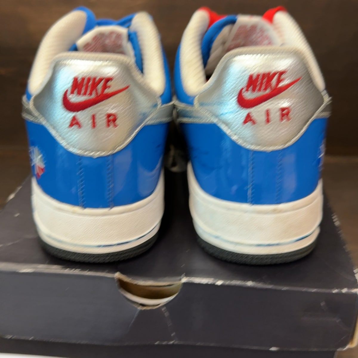Nike Air Force 1 Low '07 NBA All-Star Royal (2010) Size 10.5 (Pre-Owned) - Image 5