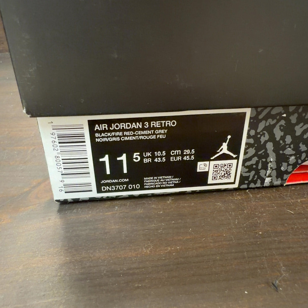 Jordan 3 Retro OG Black Cement (2024) - Image 7