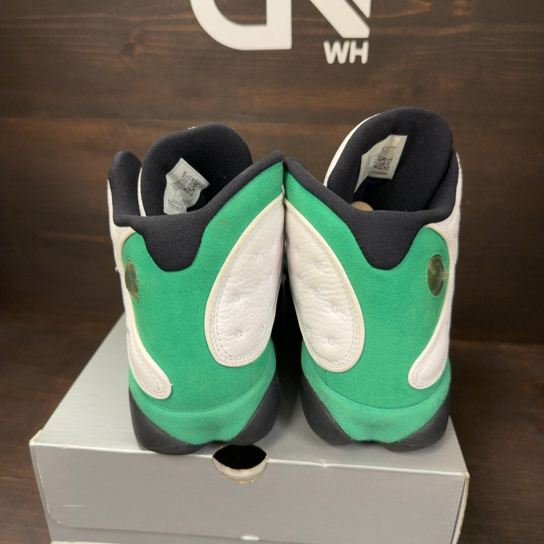 Jordan 13 Retro White Lucky Green Size 11 (Pre-Owned)
