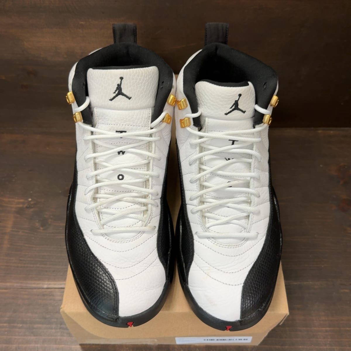 Jordan 12 Retro Taxi (2025) Size 10.5 (Pre-Owned) - tag