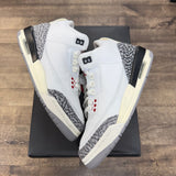 Jordan 3 Retro White Cement Reimagined (GS) Size 5Y (Pre-Owned) - Image 1