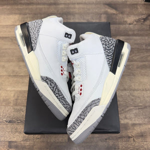 Jordan 3 Retro White Cement Reimagined (GS) Size 5Y (Pre-Owned) - Image 1