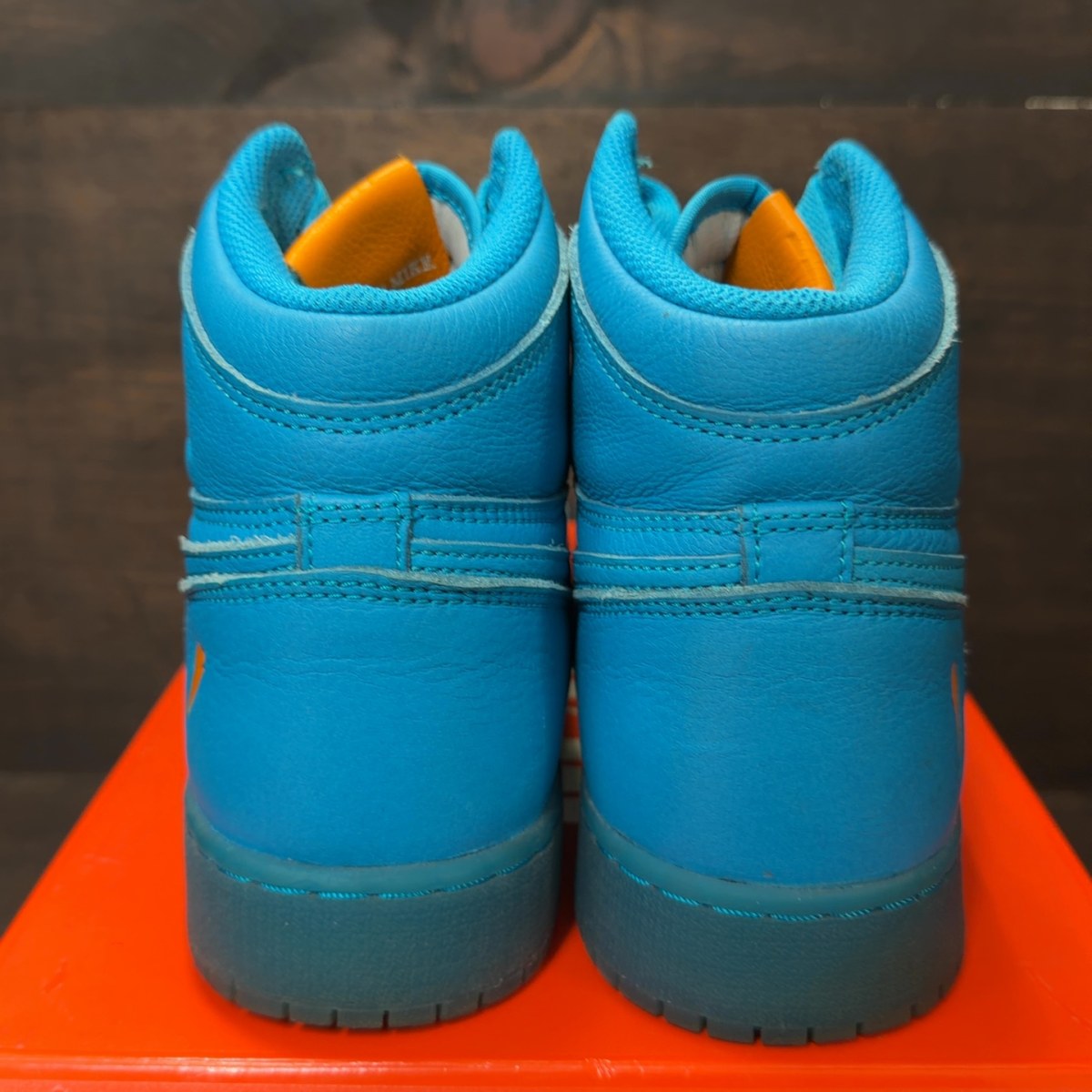 Jordan 1 Retro High Gatorade Blue Lagoon (GS) - Image 4