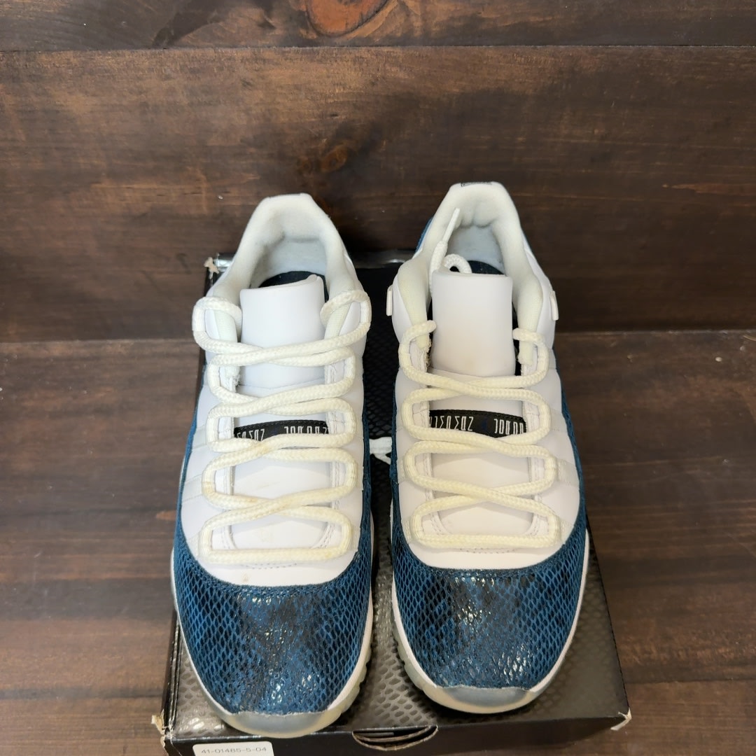 Jordan 11 Retro Low Snake Navy (2019) - Image 3