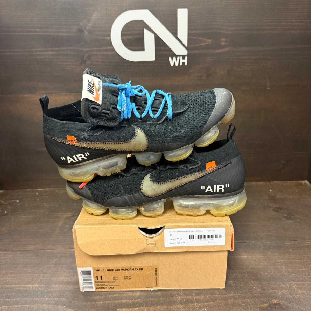 Nike Air VaporMax Off-White Black (2018) - Image 1