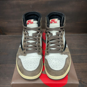 Jordan 1 Retro High OG SP Travis Scott Mocha Size 10 (Pre-Owned)