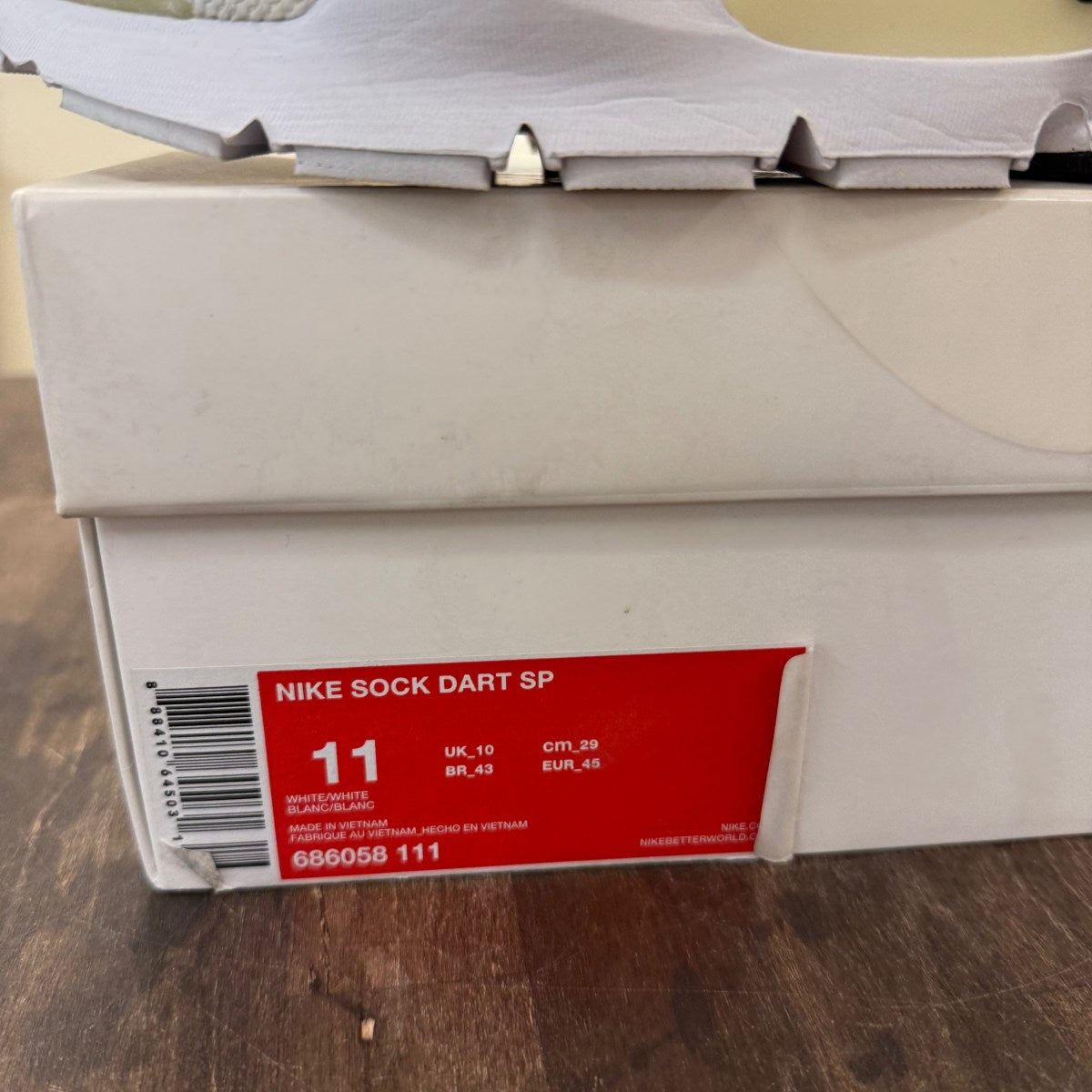Nike Sock Dart Independence Day White Size 11 (Pre-Owned) - Image 6