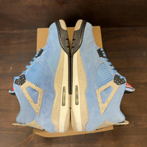 Jordan 4 Retro University Blue Size 11.5 (Pre-Owned) - Image 6