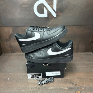 Nike Air Force 1 Low Supreme Black White - Image 1