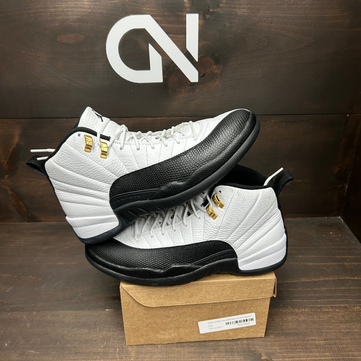 Jordan 12 Retro Taxi (2025) Size 10.5 (Pre-Owned) - Image 1