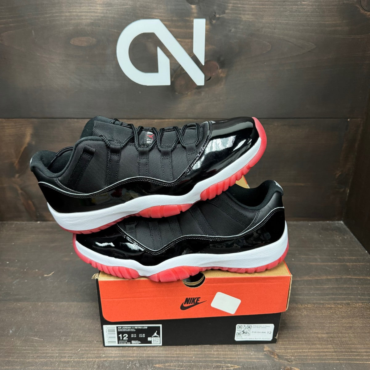Jordan 11 Retro Low Bred (2025) - Image 1
