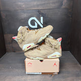 Jordan 6 Retro Travis Scott British Khaki - Image 1
