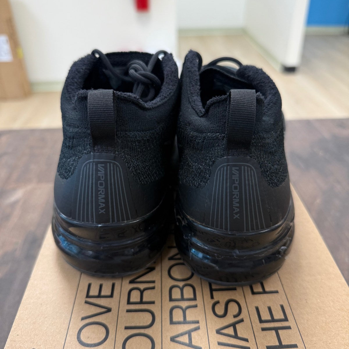 Nike Air VaporMax 2023 Flyknit Black Anthracite - Image 3