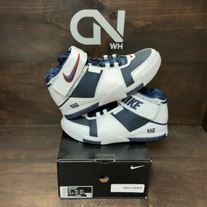 Nike LeBron Zoom 2 Midnight Navy (2022) Size 12 (Pre-Owned) - front