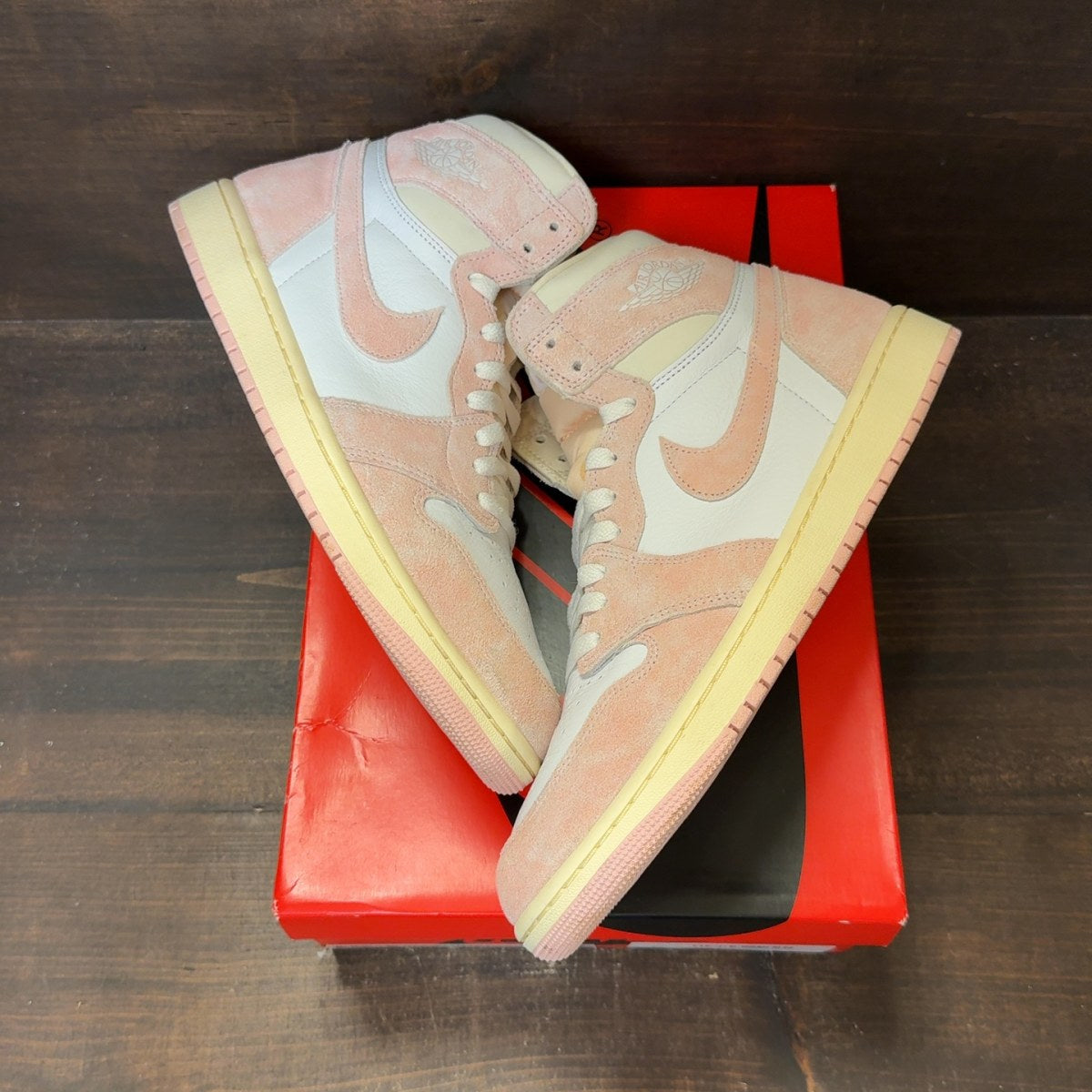 Jordan 1 Retro High OG Washed Pink (Women's) - Image 2