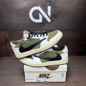 Jordan 1 Retro Low OG SP Travis Scott Medium Olive - Image 1