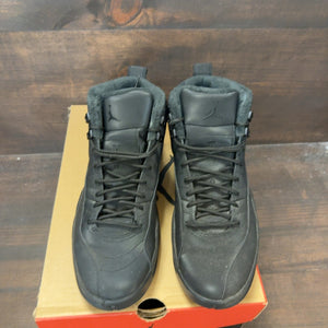 Jordan 12 Retro Winter Black Size 8.5 (Pre-Owned) - Image 3