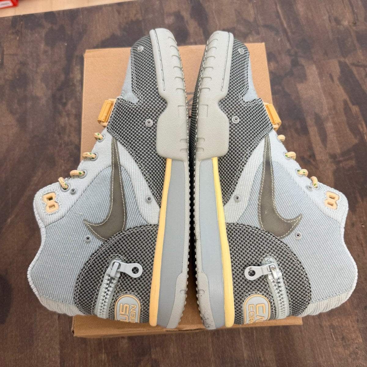 Nike Air Trainer 1 SP Travis Scott Grey Haze - Image 4