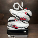 Jordan 8 Retro White True Red (2025) - Image 1